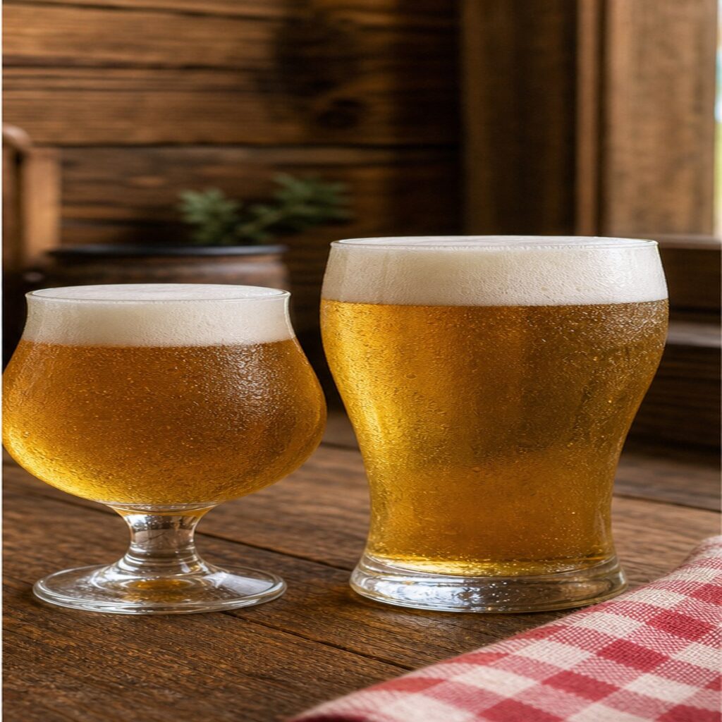 Bière pression locale haut-savoyarde en formats 25 cl et 50 cl