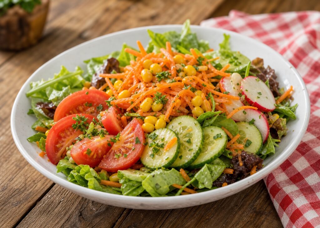 Salade de crudités maison