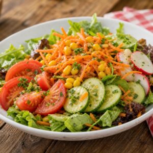 Salade de crudités maison