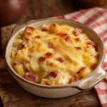 Tartiflette savoyarde gratinée au reblochon