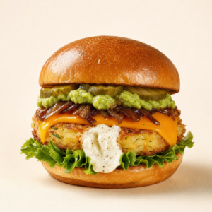 Burger Le Végétarien - Au P'tit Chênex