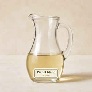 Pichet de vin blanc 1/2 - Au P'tit Chênex